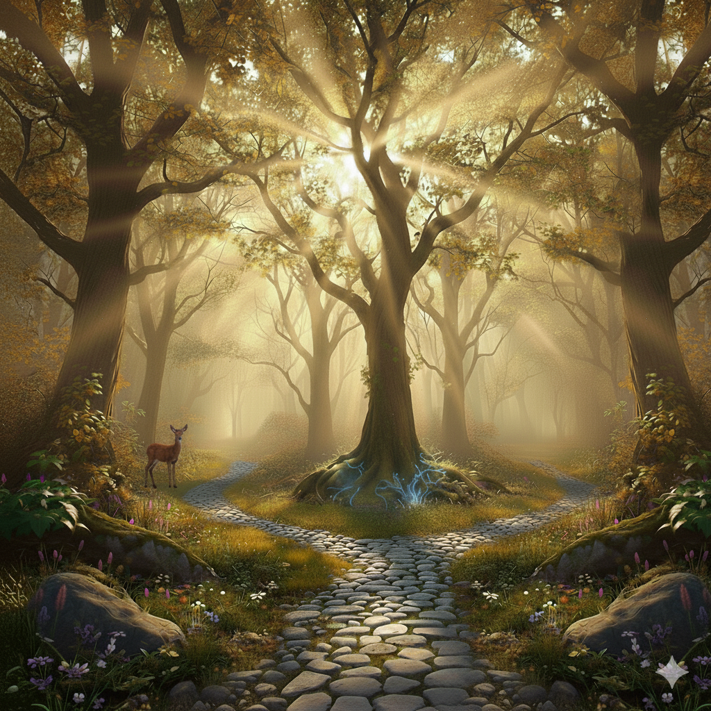 Person steht an Wegweiser mit verschiedenen Richtungen - symbolisiert Entscheidungsfindung mit Hilfe von kinesiologischem Austesten