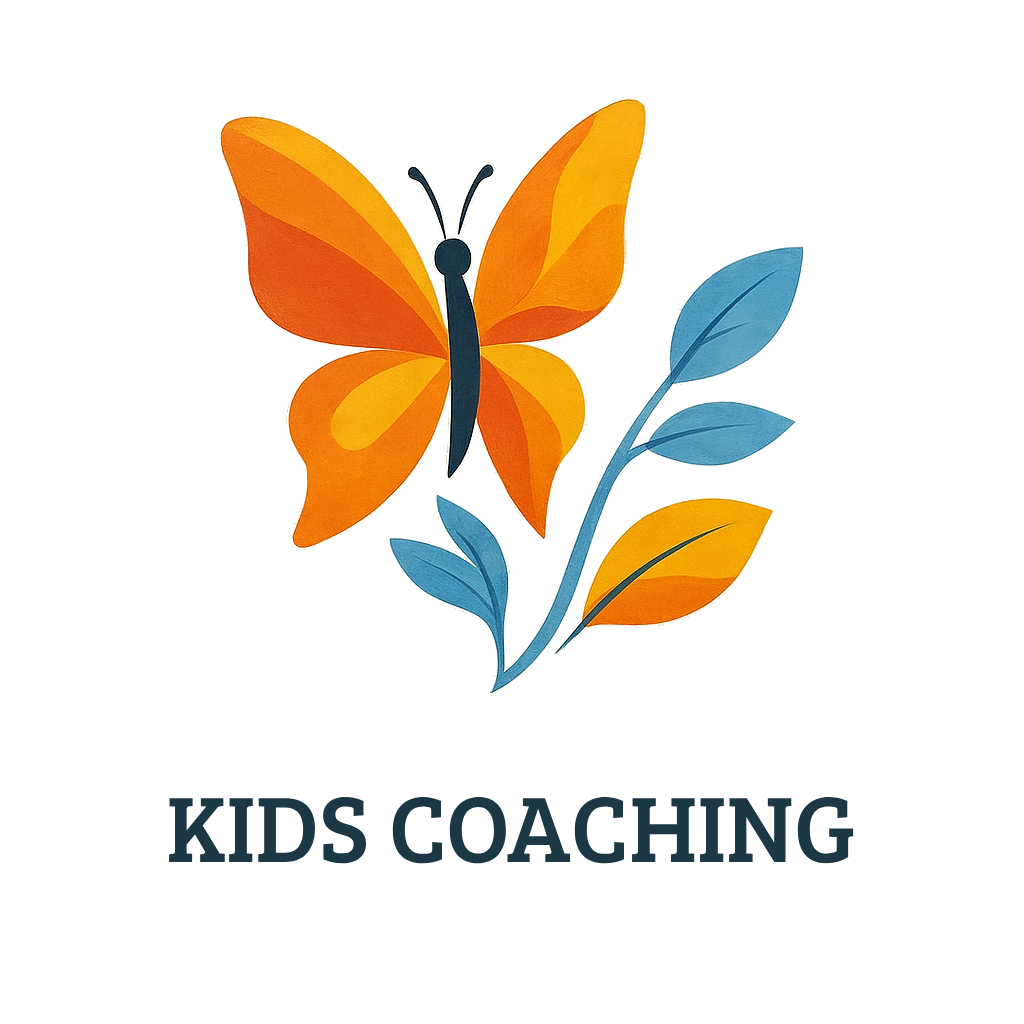 Butterfly symbolizing kids coaching and emotional growth in Allgäu
